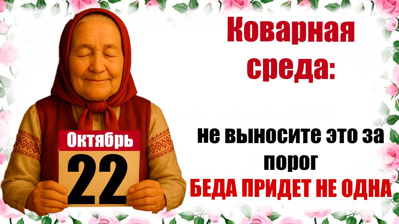 22 октября праздник Яков Дровопилец: что нельзя делать сегодня, Народные традиции и приметы дня смотреть онлайн