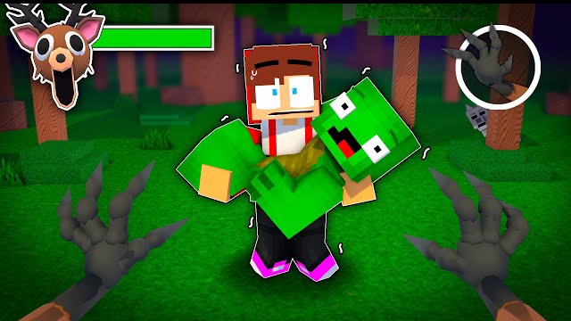 99 НОЧАХ в ЛЕСУ против ОЛЕНЯ и БАРАНА - мультфильм про Майнкрафт