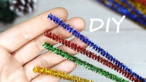 Новогодние поделки из синельной проволоки Мастер-класс синельной проволоки