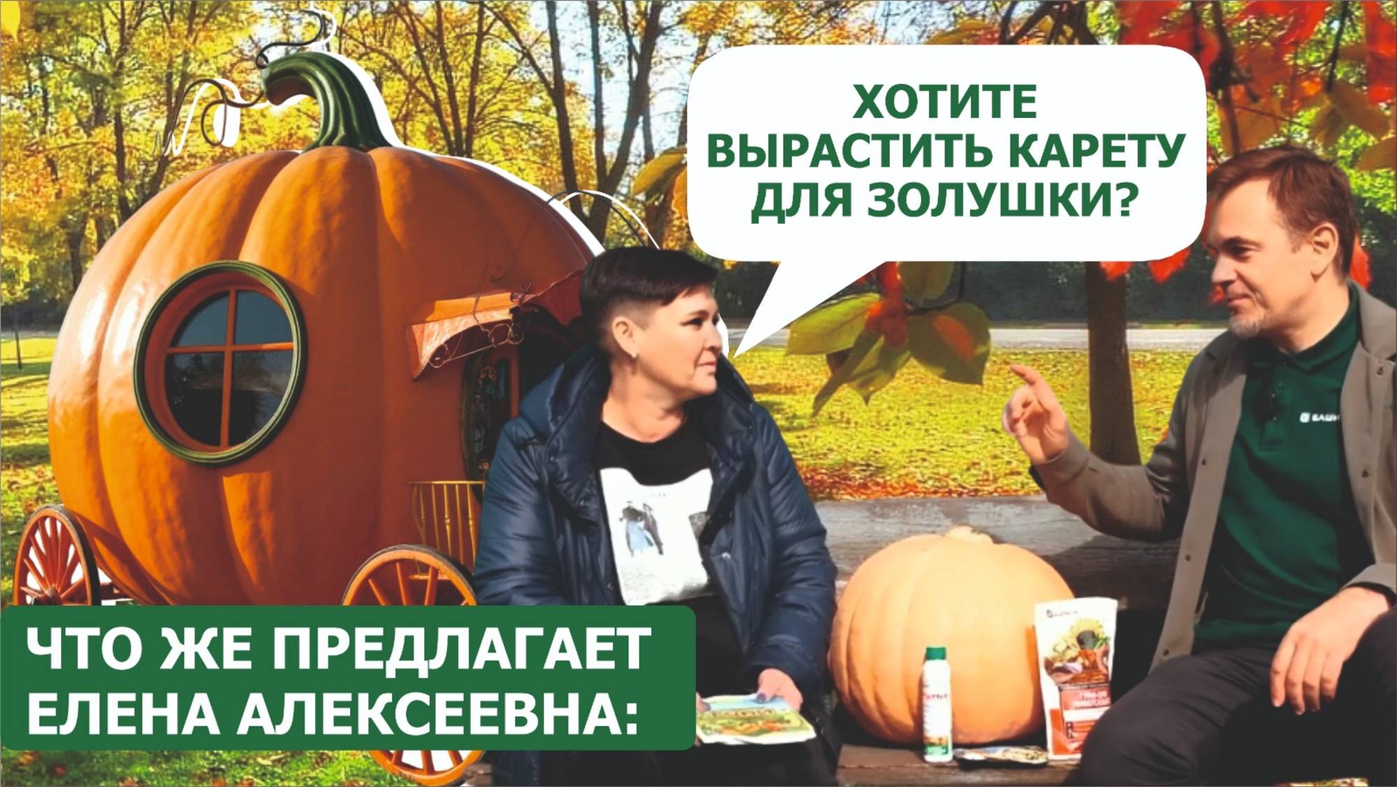 Тыква, которая может превратиться в карету для Золушки. Вырастить легко! смотреть онлайн