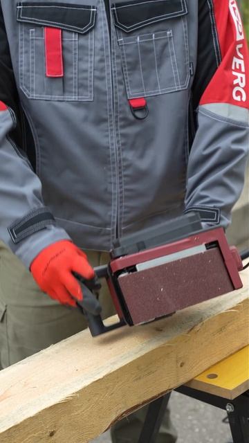 Хочешь гладкую поверхность? Ленточная шлифмашина REDVERG RD-BS850 поможет смотреть онлайн