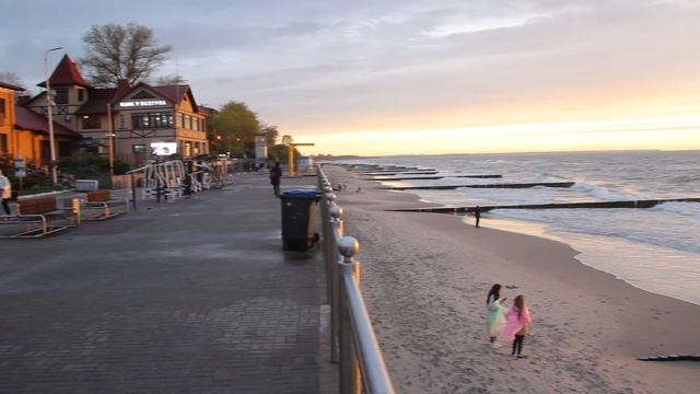 Русская Балтика! Чудесные закаты Зеленоградска! смотреть онлайн