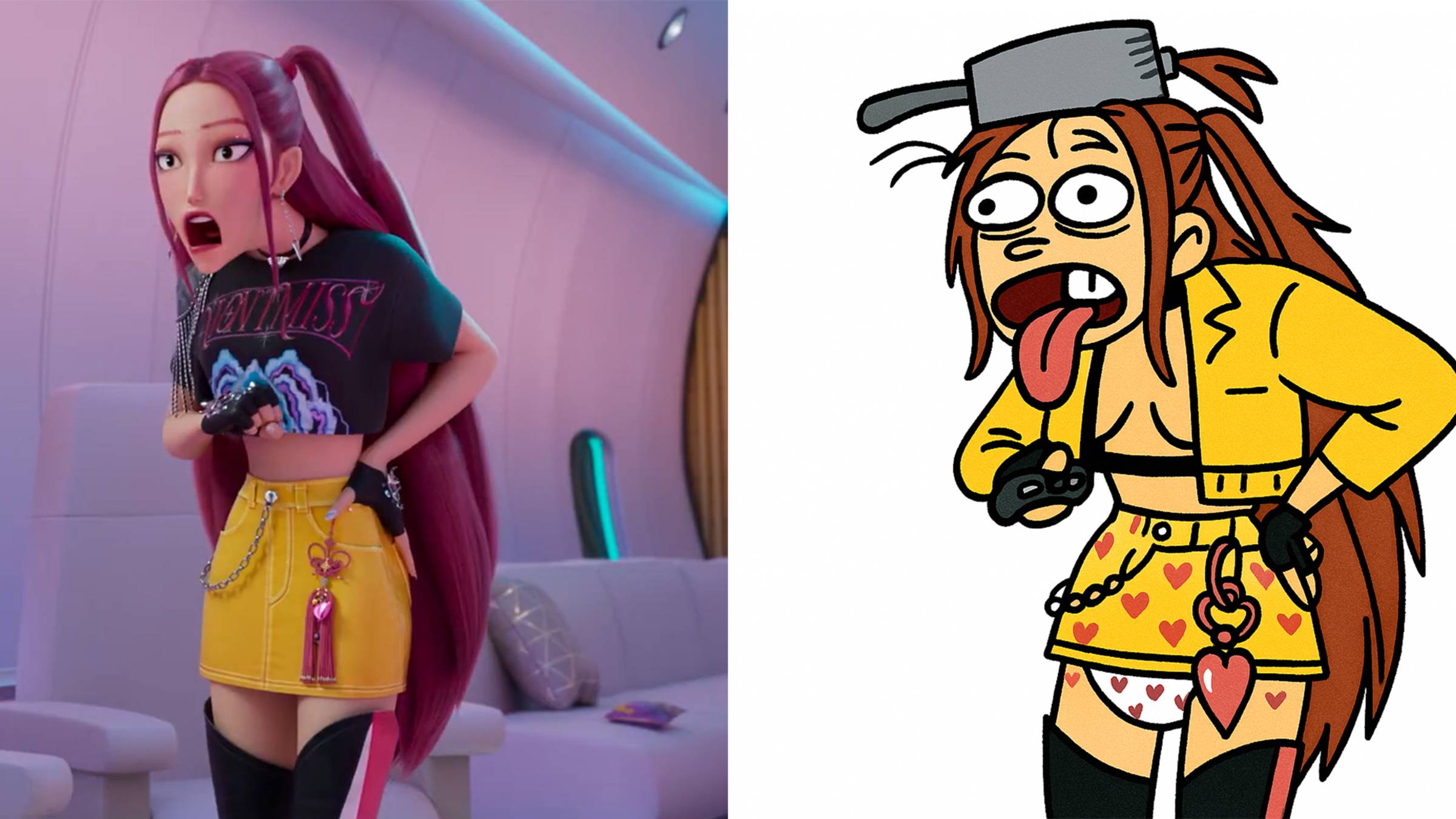 Demon Hunter Cringe Remix Мем пародия на Охотники на демонов #Demonhunter #пародия #мем смотреть онлайн