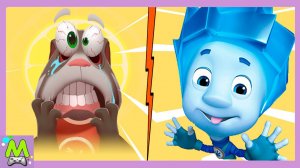 Говорящий Том против Фиксиков.Нолик и Том в Битве Виртуальных Питомцев.Кто Круче