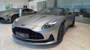Новый Aston Martin DB12 Volante 2026 - Интерьер и Экстерьер