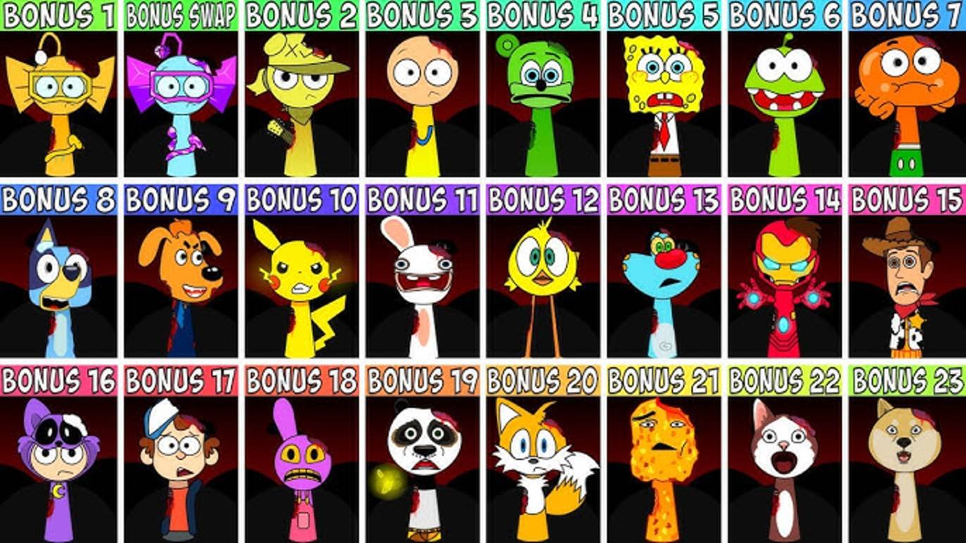 🌟 EVERY OC BONUS Characters From Sprunki SWAPPED — Все персонажи! | Incredibox Sprunki смотреть онлайн