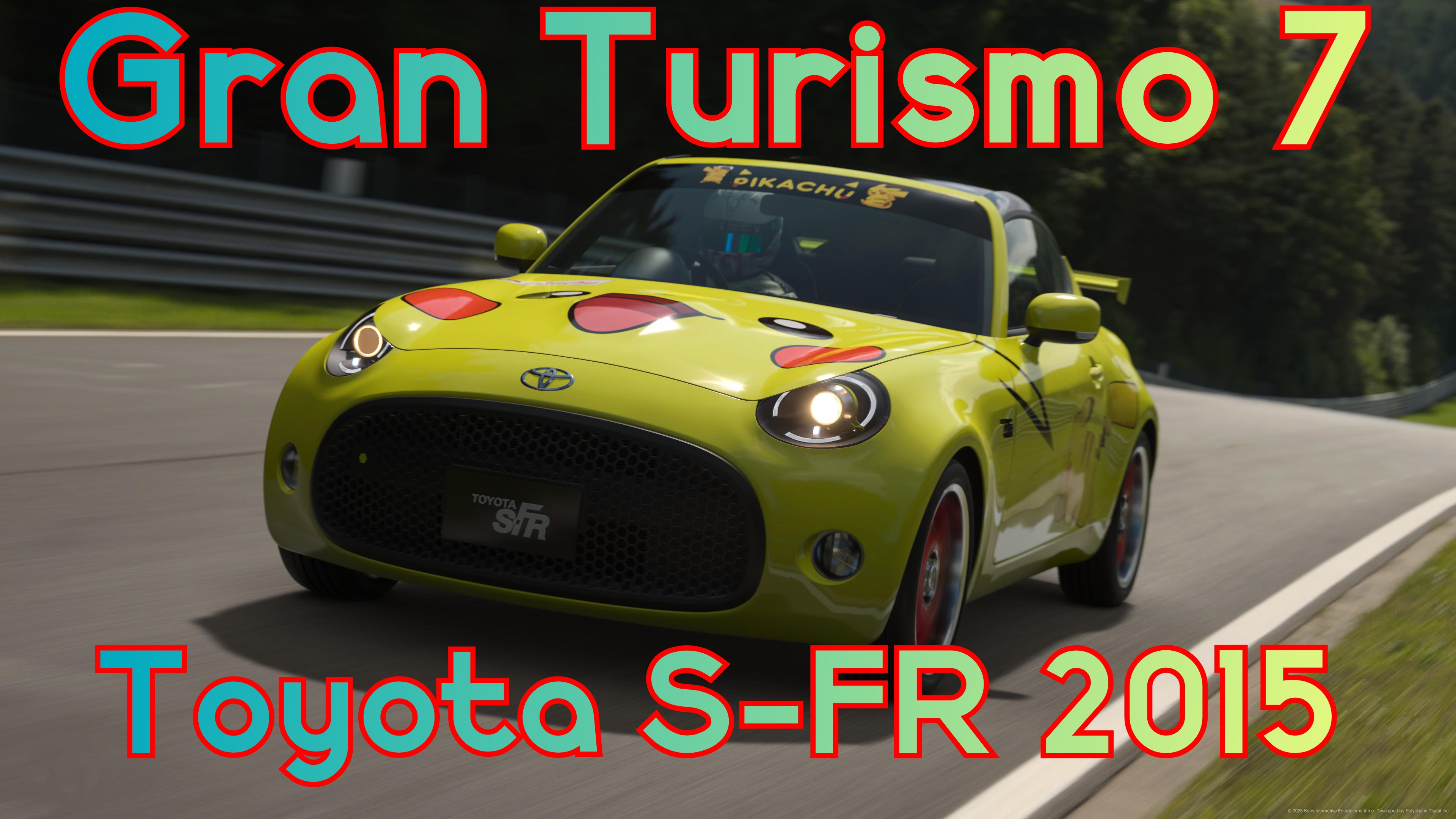Toyota S-FR 2015: Легкий Спорткар, Взбудораживший Японские Трассы в Gran Turismo 7. смотреть онлайн