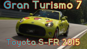 Toyota S-FR 2015: Легкий Спорткар, Взбудораживший Японские Трассы в Gran Turismo 7.