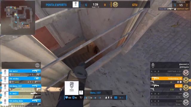 Penta E'SPORTS vs GTU