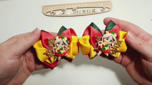 МК бантиков из ролика 20🍁🍁🍁 Мастер класс бантиков