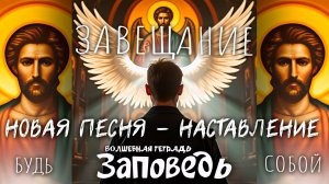 Волшебная тетрадь. «Заповедь». Новая песня - родительское наставление,  как стать счастливым.