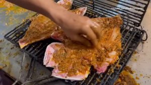 Острая жареная рыба Лахори Масала и рыба на гриле.