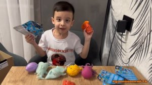 Распаковка крутых игрушек антистресс сбабам морские обитатели моя коллекция