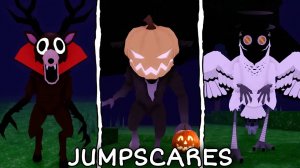 99 ночей в лесу - Хэллоуин ОЛЕНЬ против БАРАНА и СОВЫ | JUMPSCARES