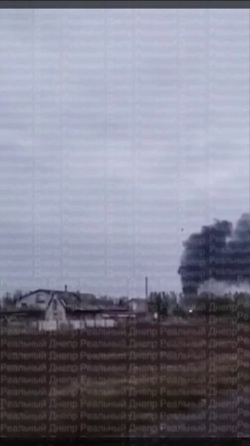 УДАР ПО ДНЕРПУ СЕГОДНЯ. МОМЕНТ ПРИЛЁТА. Подстанция на территории шахты в Днепропетровской области. смотреть онлайн