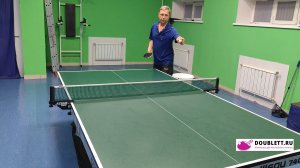 Быстрая подача обратной стороной ракетки !!!!!!