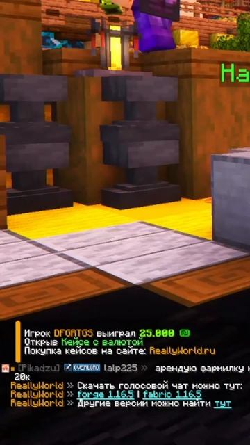 ГОЛОСОВОЙ ЧАТ НА REALLYWORLD? #майнкрафт #reallyworld