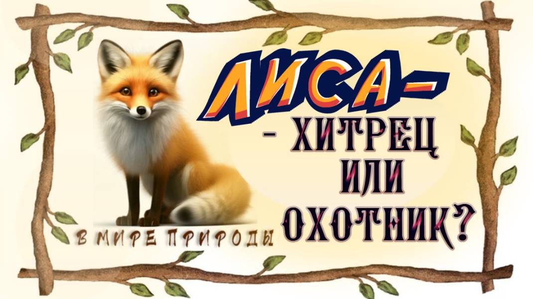 📗 "Лиса - хитрец или умный охотник?" ~ СЛАЙДЫ | РАССКАЗ Христианский 🌼🟢 В МИРЕ ПРИРОДЫ ~ АУДИОРА смотреть онлайн