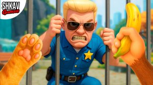 КОТ ПРЕВРАТИЛСЯ В ОБЕЗЬЯНКУ! Какие опасности грозят ему в зоопарке?! I am Monkey VR