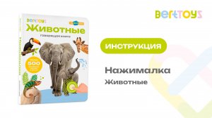 Инструкция. Нажималка «Животные» BertToys