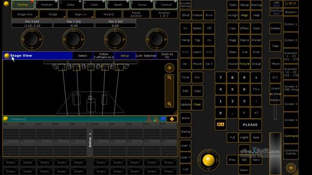 Урок 7. MA2 on PC Расположение приборов в Stage View [get-save.com]