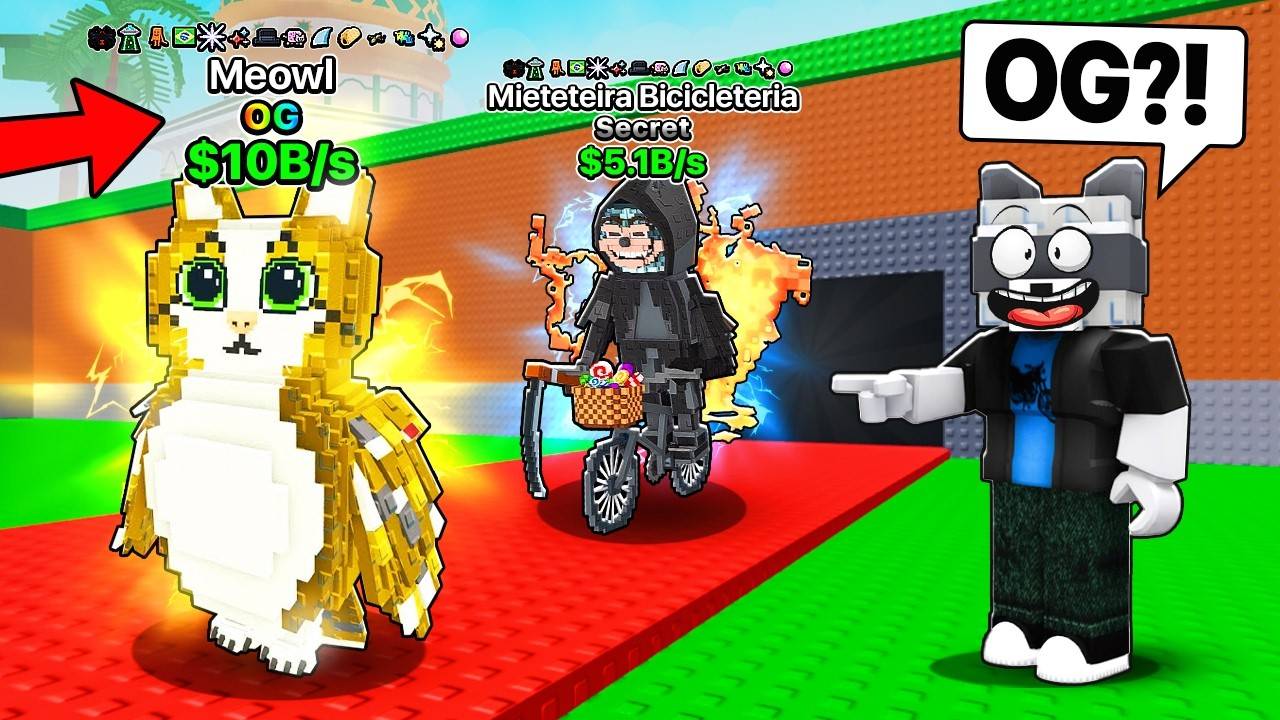 😱Я ПОЛУЧИЛ нового OG MEOWL и ВСЕ МУТАЦИИ на новый СЕКРЕТ БРЕЙНРОТ + АДМИН УДАЧА в Steal a Brainrot! смотреть онлайн
