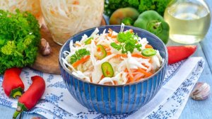Маринованная капуста за 1 сутки