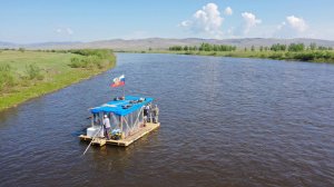 «Рекаходы 2024» Сплав на плоту по реке «Хилок» в Бурятии . 30 мин = 5 дней