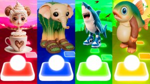 БАЛЕРИНА КАПУЧИНО 🆚 ЛИРИЛИ ЛАРИЛА 🆚 ТРАЛАЛЕРО ТРАЛАЛА 🆚 ТРИПИ ТРОПИ | Tiles Hop №251