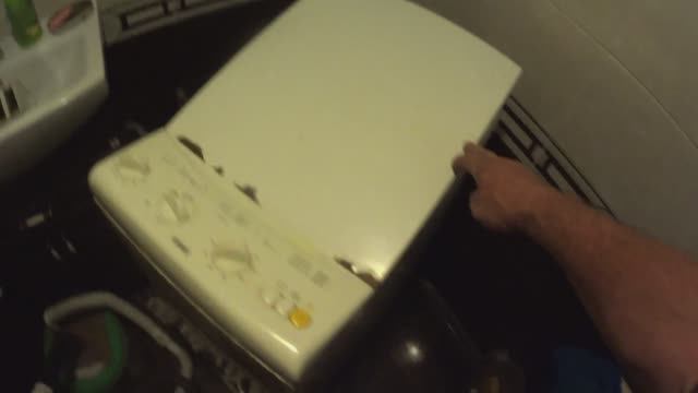 Реставрация крышки стиралки Zanussi