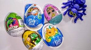 АСМР РАСПАКОВКА Киндер Сюрприз яйца АСМР Новинка Роблокс хелло Китти ЛОЛ 🤗