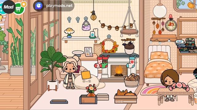 украшаю дом в осенней эстэтике тока бока смотреть онлайн