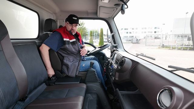 Тест-драйв надежного рефрижератора с гидробортом на базе шасси FORLAND 8 с Федором Лапшиным