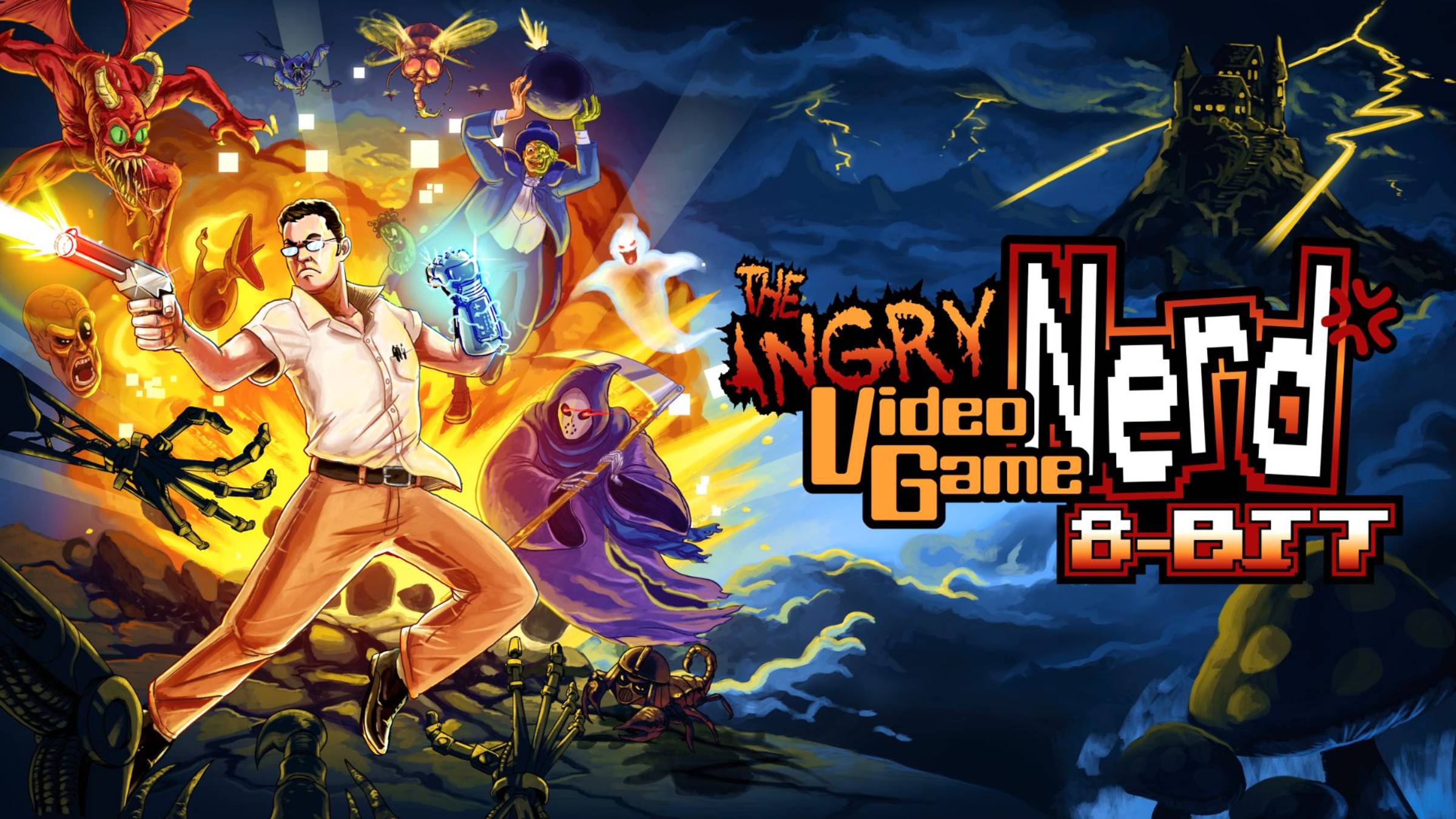 Angry Video Game Nerd 8-bit [2025] DEMO Прохождение смотреть онлайн
