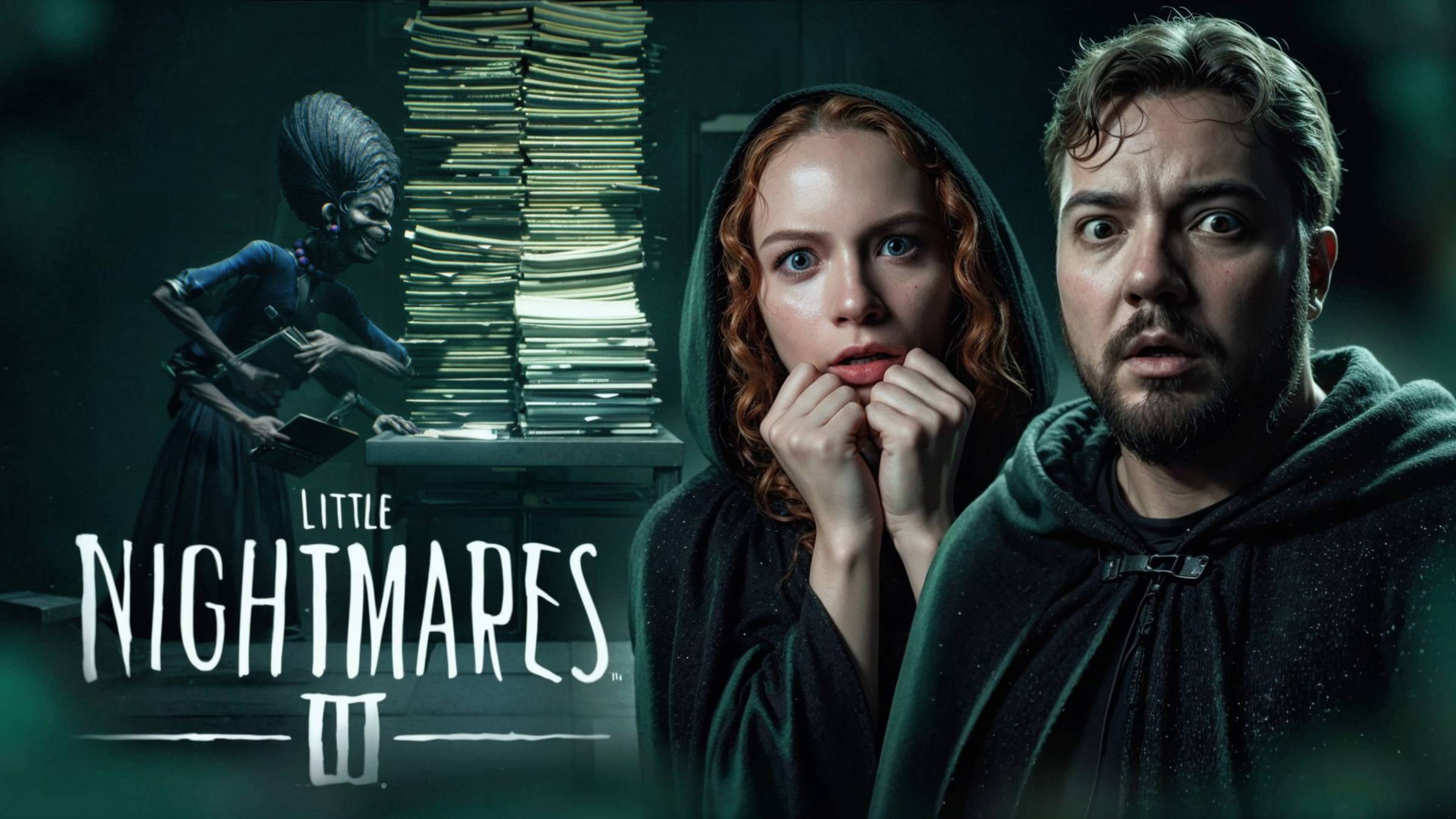 ОНА ХОТЕЛА СДЕЛАТЬ ИЗ НАС КОНФЕТЫ! 😱 | Little Nightmares 3 #2 смотреть онлайн