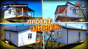 Проект сип дома «Лесник» от Арт Сип Строй