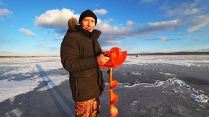 Электробур Урал для зимней рыбалки.