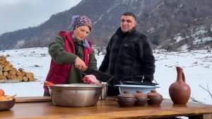 Баранья шейка с овощами в казане Азербайджанская Кухня Деревенская Кухня  Рецепты