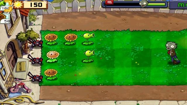 без микрофона растения против зомби