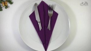 Гармония. Сервировка Бумажных Салфеток На Стол. Как красиво сложить салфетку