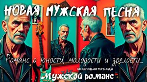 Волшебная тетрадь. «Мужской романс». Новая песня про мужчин, прошедшую молодость и ушедшую юность.