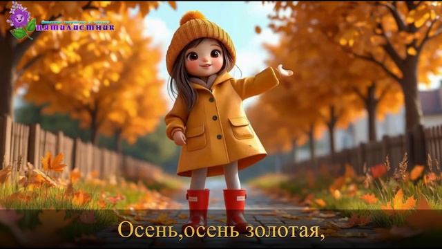 Осенняя физкультминутка "ОСЕНЬ ЗОЛОТАЯ" смотреть онлайн