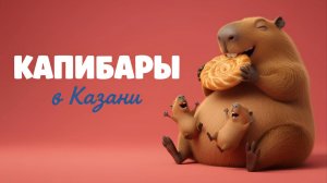 🐹✨ КАПИБАРЫ В КАЗАНИ 🍯🥞🎉