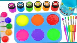 Мультики для малышей. Яркие леденцы - слаймы своими руками. Мультики для детей смотреть онлайн