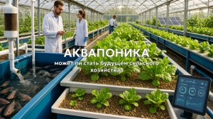 Может ли аквапоника стать будущим сельского хозяйства?