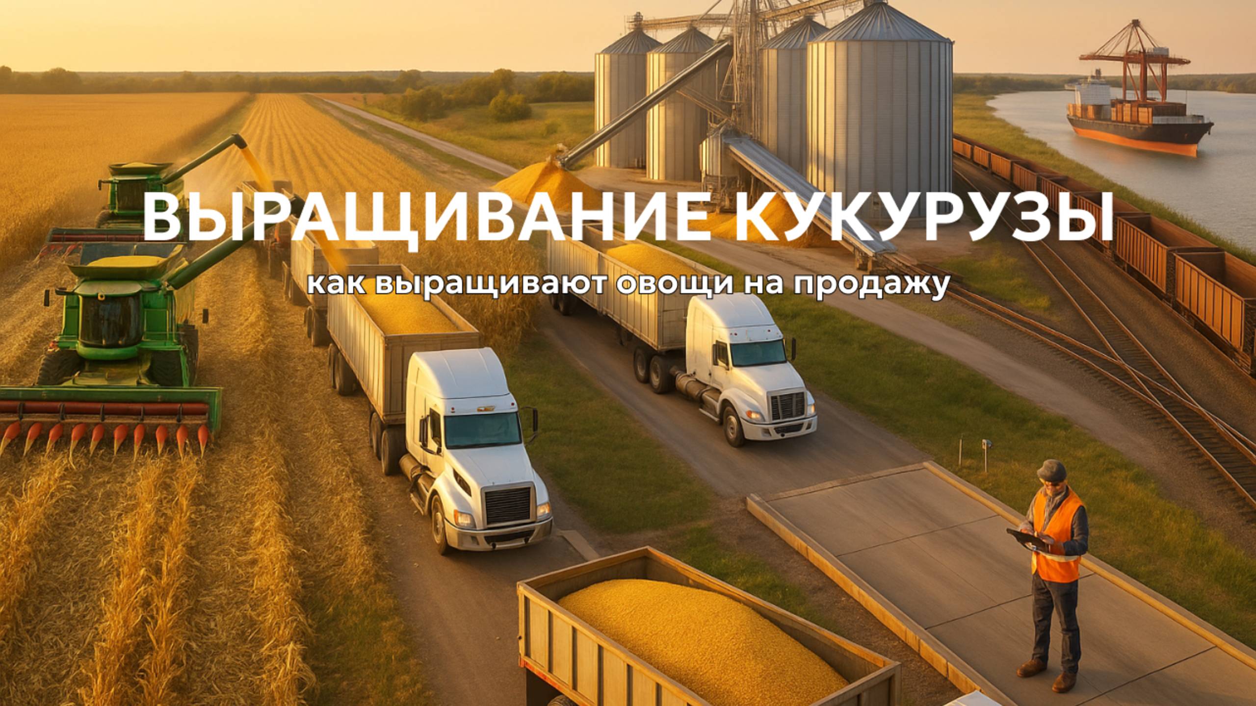 Как логистика помогает выращивать миллионы тонн кукурузы 🌽 смотреть онлайн