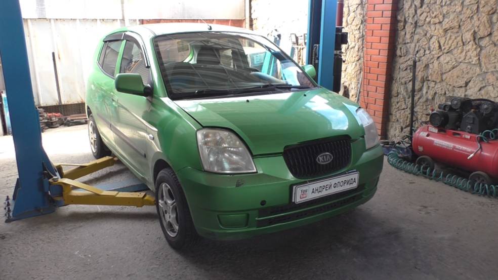 Замена звукового сигнала на Киа Пиканто 1,1 Kia Picanto 2005