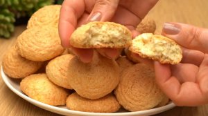 Кокосовое печенье | Печенье с кокосовой стружкой| Простое приготовление