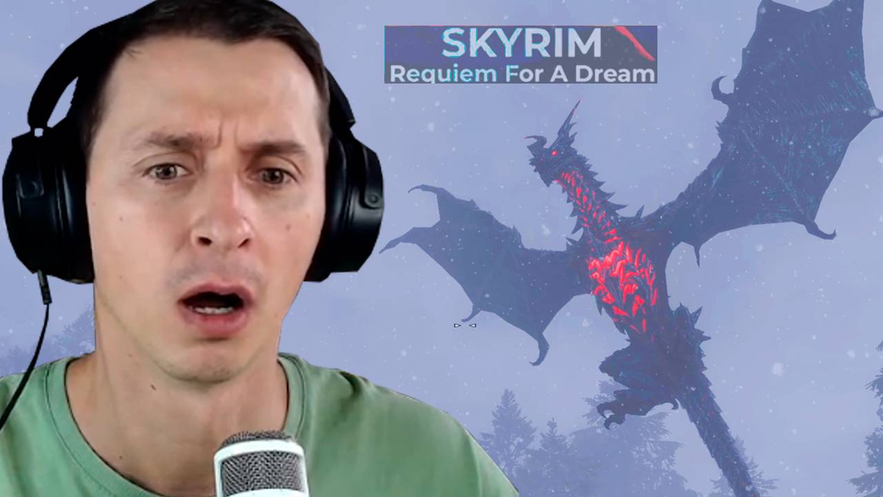 Skyrim #66 Requiem For A Dream RFAD 2025 Mr. Cat. По Главному Сюжету. смотреть онлайн