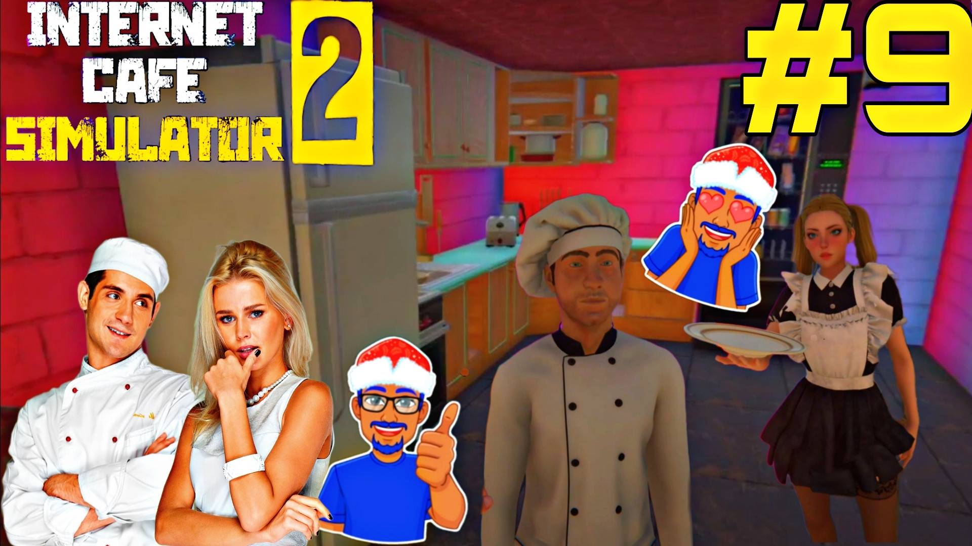 ?INTERNET CAFE SIMULATOR 2?-#9.В ИНТЕРНЕТ-КАФЕ ОТКРЫЛАСЬ КУХНЯ!#2023 #2022 #youtube #ютуб #video